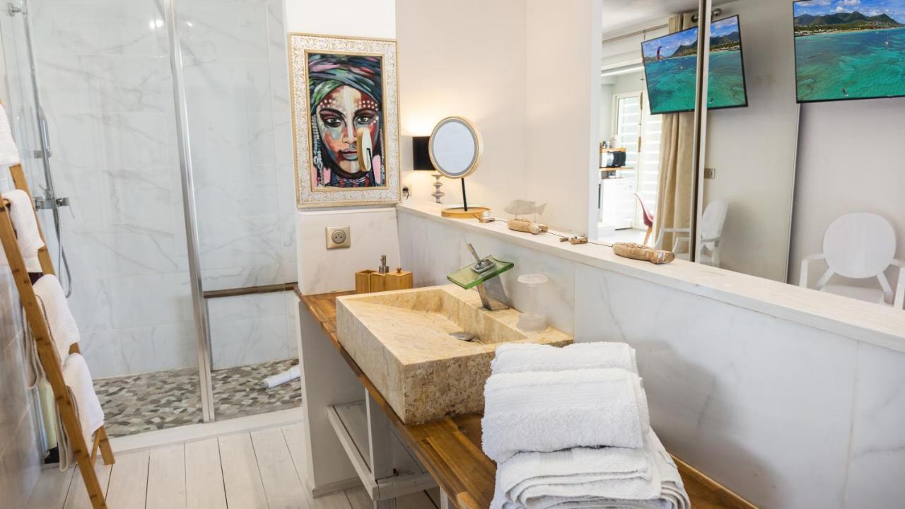 Official Page "Residence Bleu Marine" - Sea View Apartments & Studios - Saint-Martin French Side Grand Case Luaran gambar