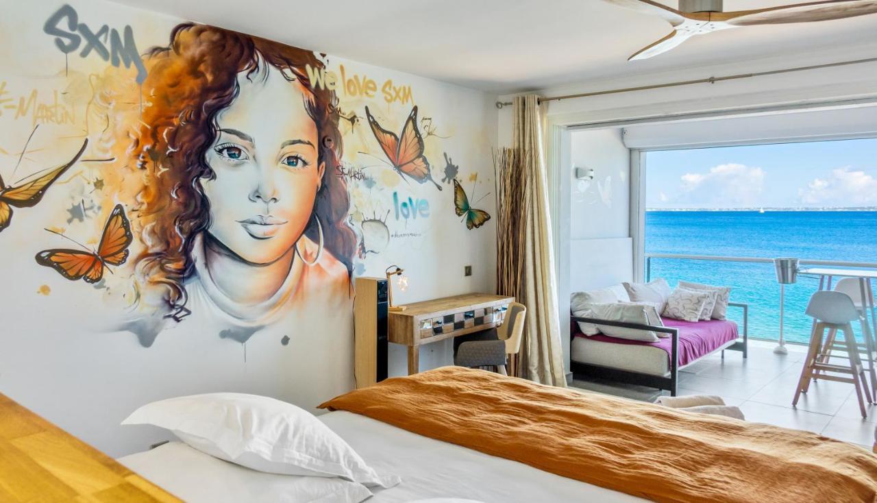 Official Page "Residence Bleu Marine" - Sea View Apartments & Studios - Saint-Martin French Side Grand Case Luaran gambar