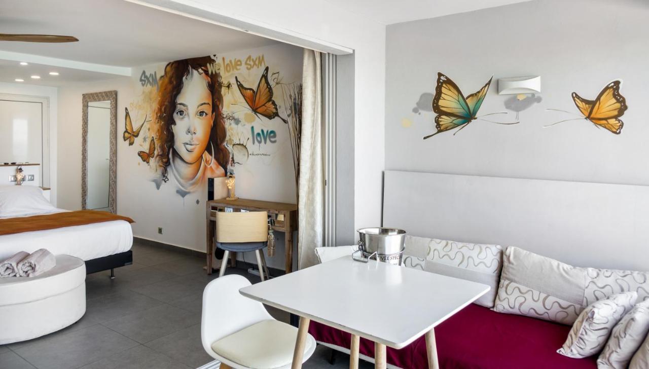 Official Page "Residence Bleu Marine" - Sea View Apartments & Studios - Saint-Martin French Side Grand Case Luaran gambar