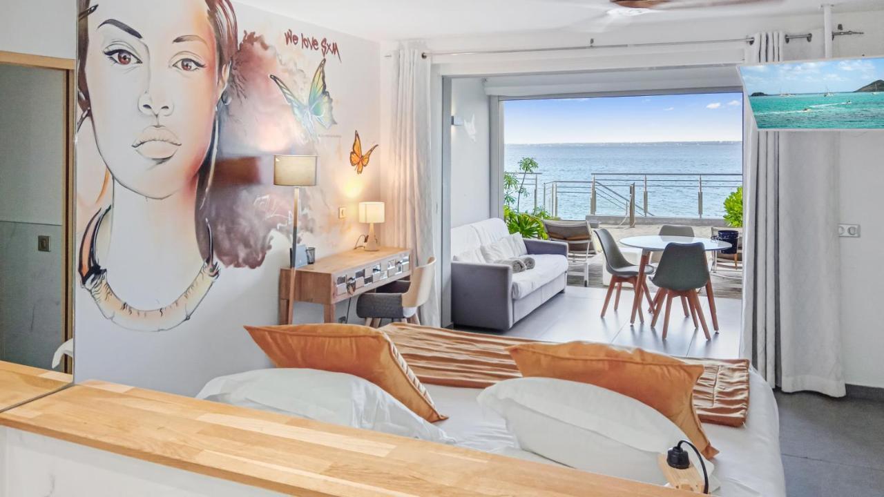 Official Page "Residence Bleu Marine" - Sea View Apartments & Studios - Saint-Martin French Side Grand Case Luaran gambar