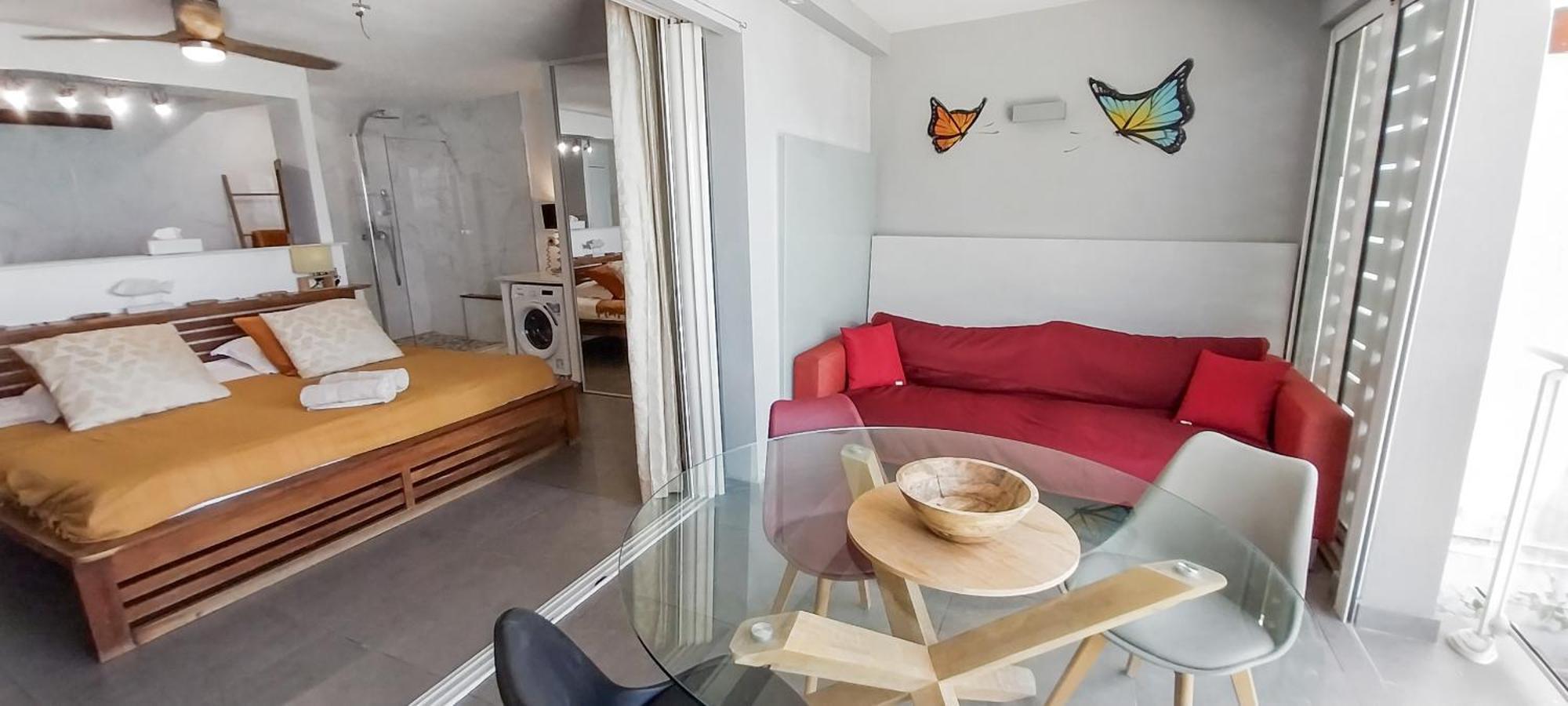 Official Page "Residence Bleu Marine" - Sea View Apartments & Studios - Saint-Martin French Side Grand Case Luaran gambar