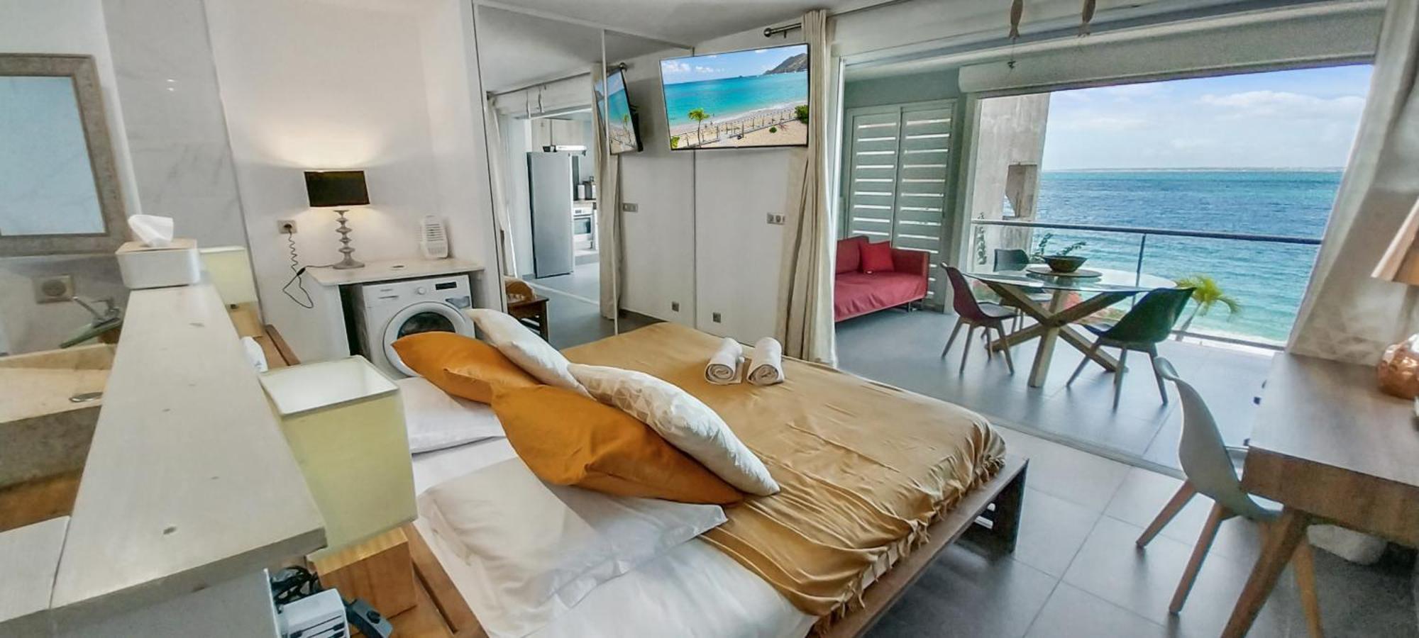 Official Page "Residence Bleu Marine" - Sea View Apartments & Studios - Saint-Martin French Side Grand Case Luaran gambar